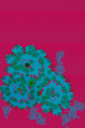 抽象印花华亿平台图片