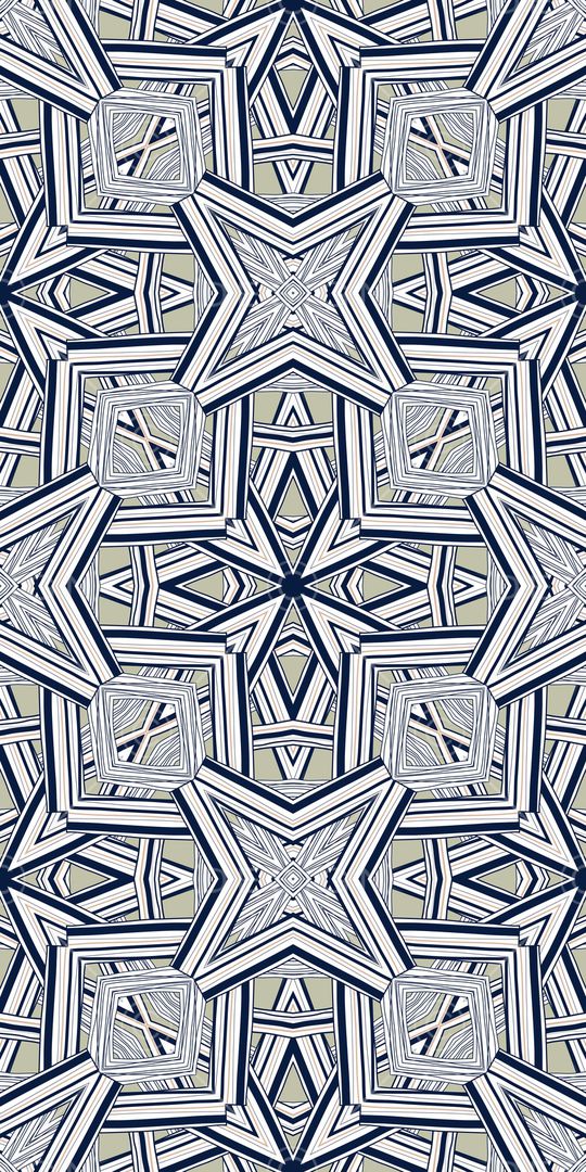 几何印花华亿平台图片