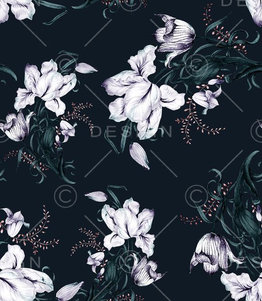 郁金香印花华亿平台图片