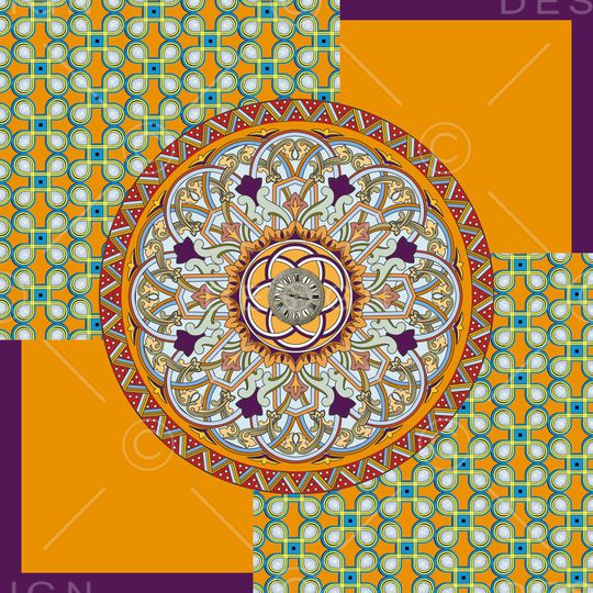 大牌风印花华亿平台图片