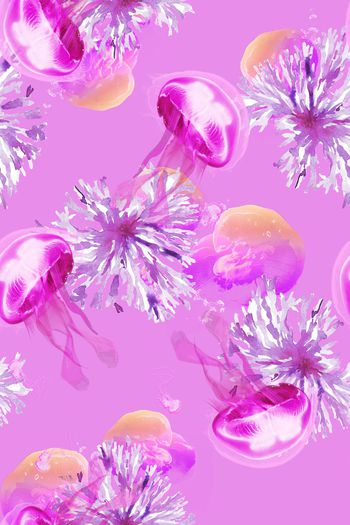 1179412-海草五彩水母-3