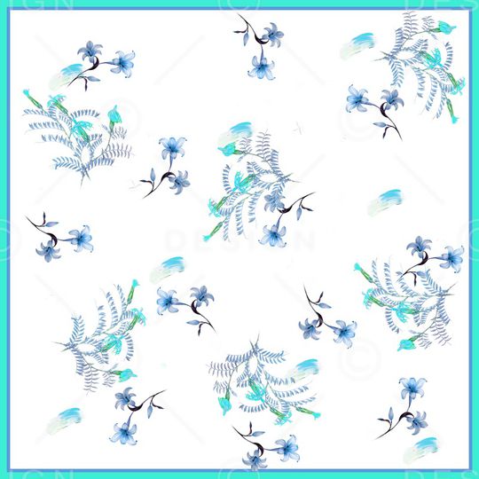 春夏华亿平台印花华亿平台图片