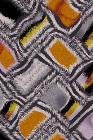 几何印花华亿平台图片