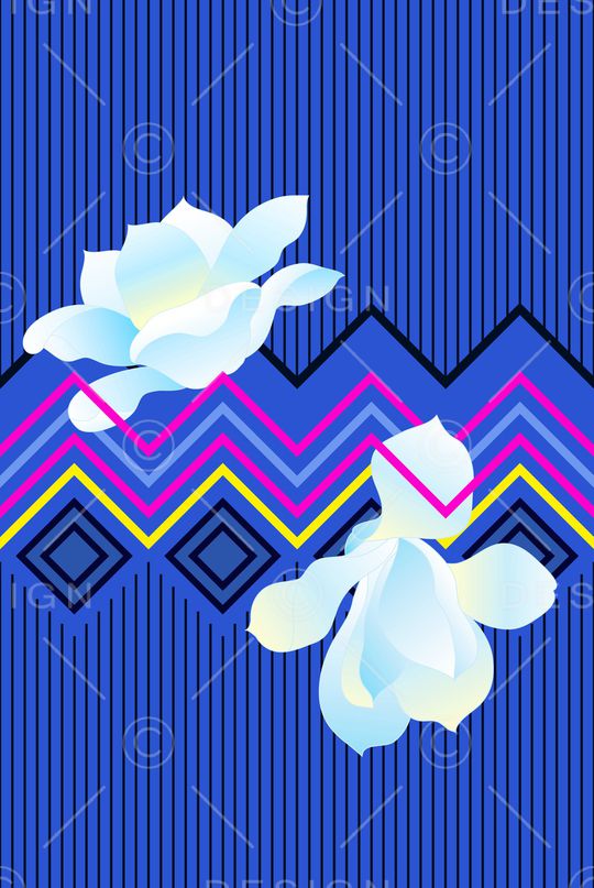 几何印花华亿平台图片