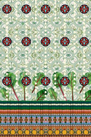 几何印花华亿平台图片