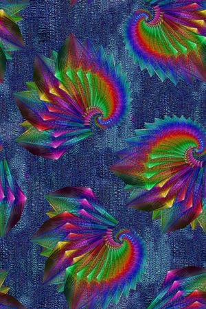 分形印花华亿平台图片