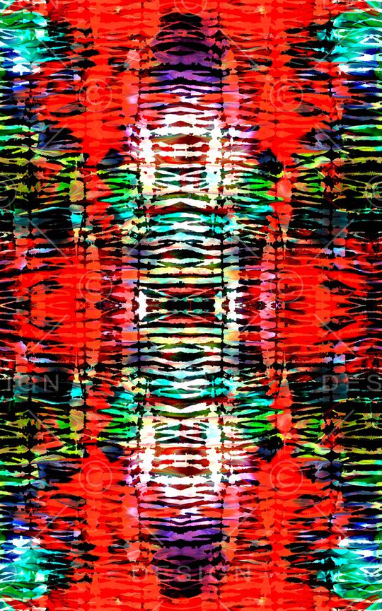 扎染华亿平台印花华亿平台图片