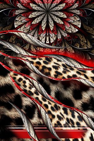 线条画印花华亿平台图片