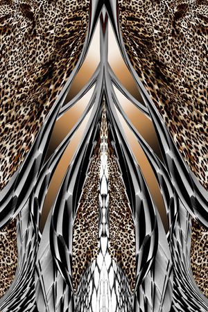 leopard印花华亿平台图片