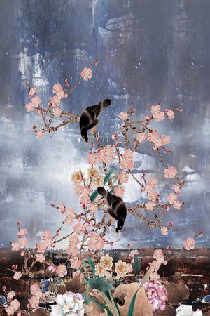 旗袍印花华亿平台图片