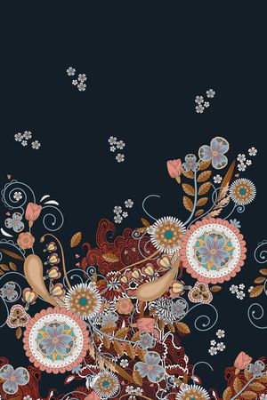 佩斯利印花华亿平台图片