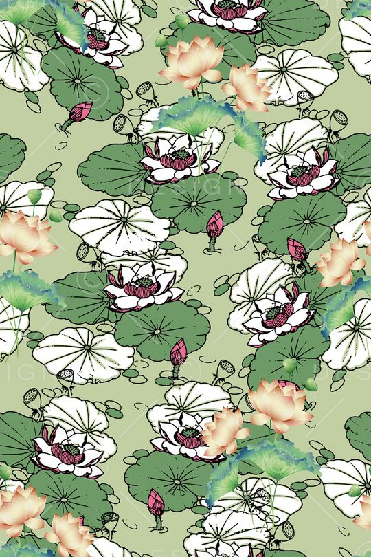 文艺印花华亿平台图片