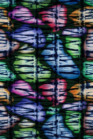 扎染华亿平台印花华亿平台图片