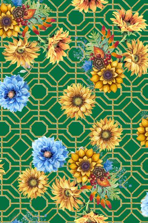 几何印花华亿平台图片