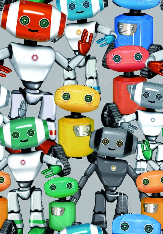 机器人印花华亿平台图片