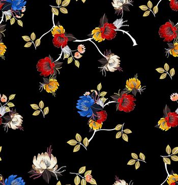 手绘印花华亿平台图片