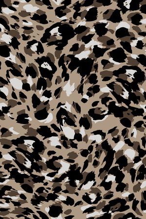 动物纹印花华亿平台图片