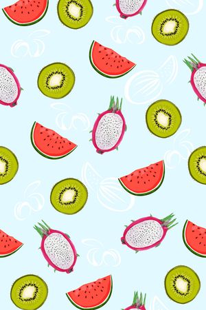 洋阳---水果印花华亿平台图片