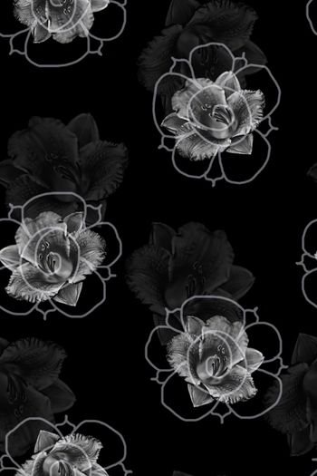 春夏华亿平台印花华亿平台图片