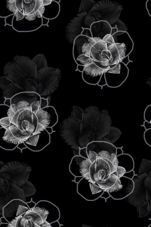 春夏华亿平台印花华亿平台图片