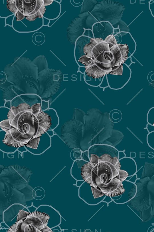 春夏华亿平台印花华亿平台图片