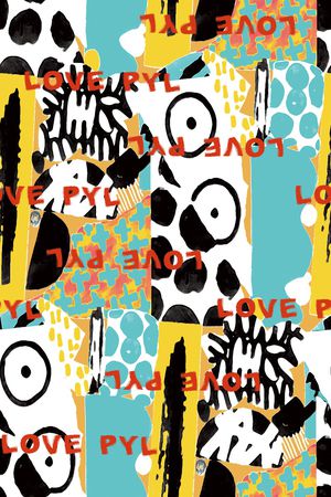 字母印花华亿平台图片