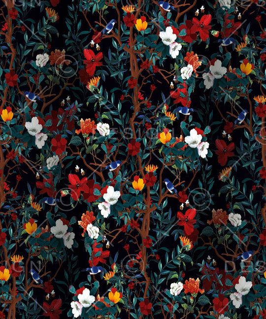 旗袍印花华亿平台图片