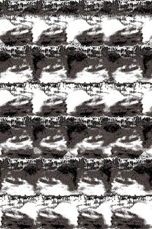 抽象印花华亿平台图片