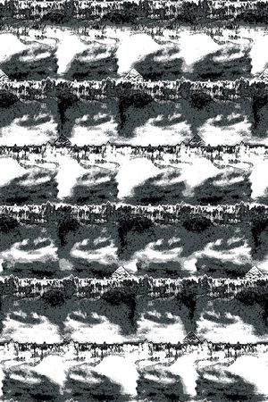 抽象印花华亿平台图片