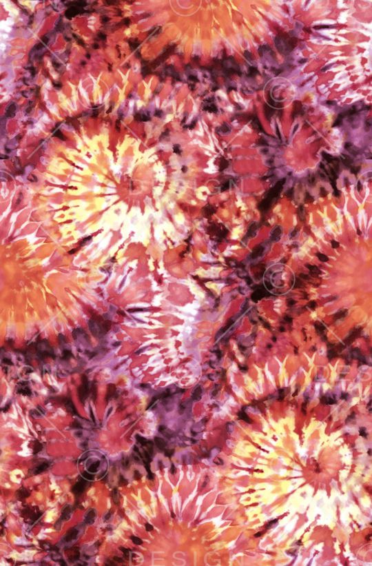 扎染华亿平台印花华亿平台图片