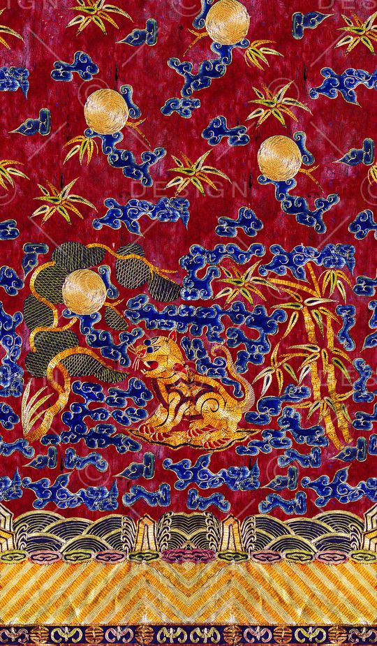 复古印花华亿平台图片