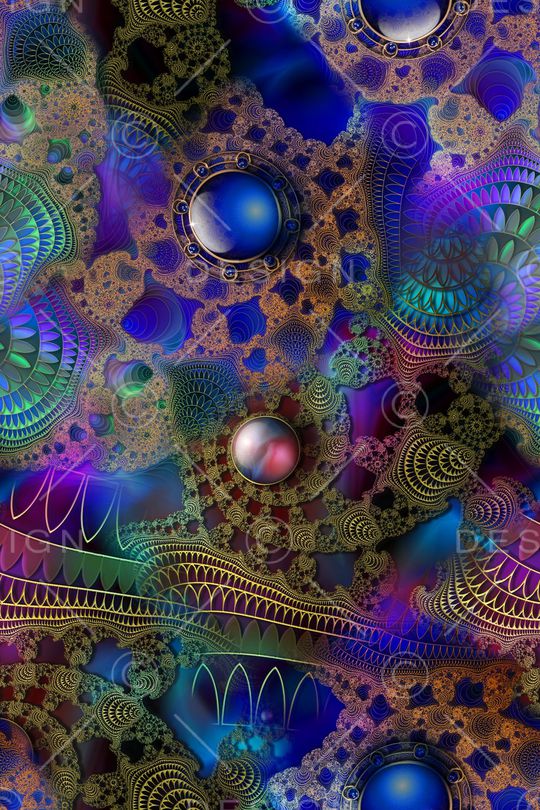 分形印花华亿平台图片