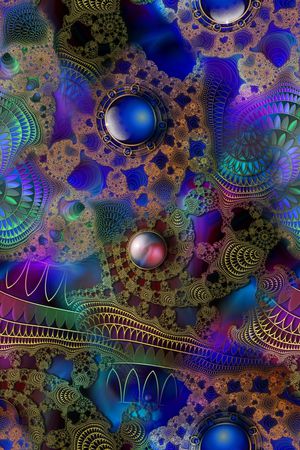 分形印花华亿平台图片