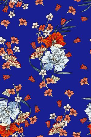 小碎花印花华亿平台图片