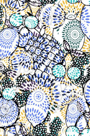 线条画印花华亿平台图片