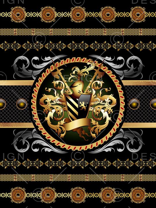 古典花纹印花华亿平台图片