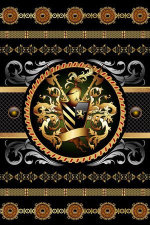 古典花纹印花华亿平台图片