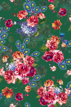 时尚印花华亿平台图片