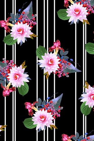 抽象印花华亿平台图片