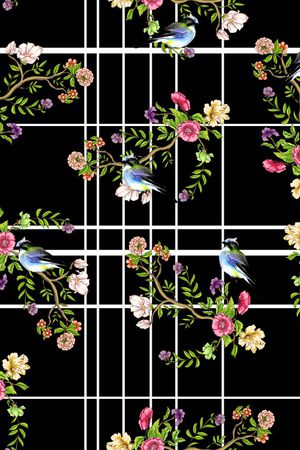 抽象印花华亿平台图片