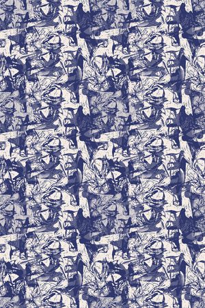 扎染风格印花华亿平台图片