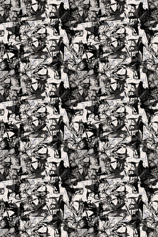 扎染风格印花华亿平台图片