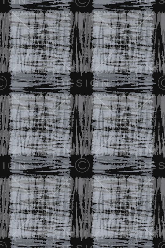 手绘线条笔触印花华亿平台图片