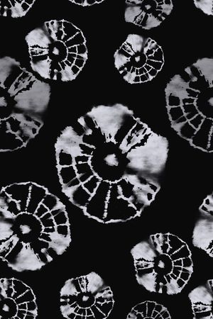 抽象花卉印花华亿平台图片