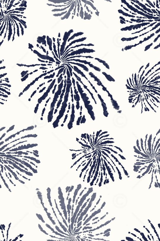 抽象花卉印花华亿平台图片