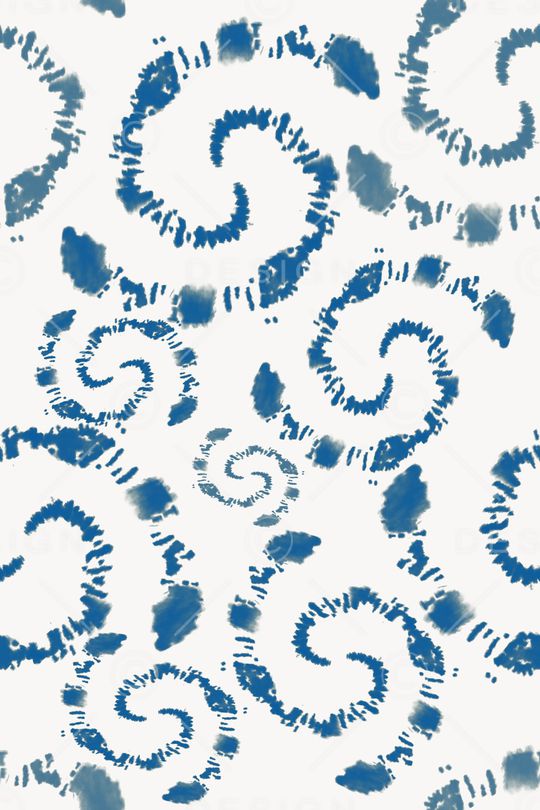 扎染风格印花华亿平台图片