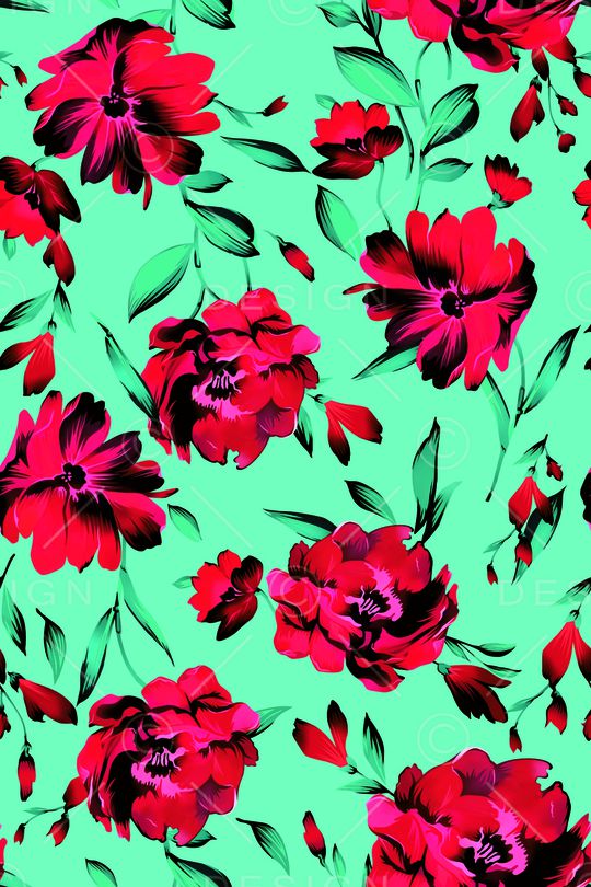 春夏华亿平台印花华亿平台图片