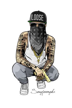 男装印花华亿平台图片