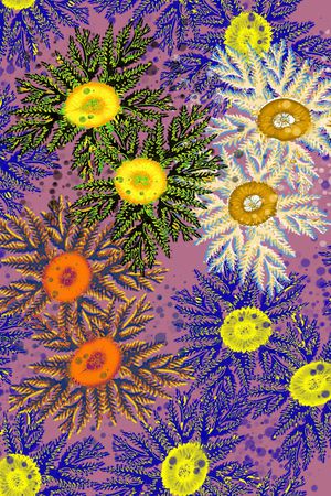 几何印花华亿平台图片