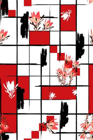 几何印花华亿平台图片